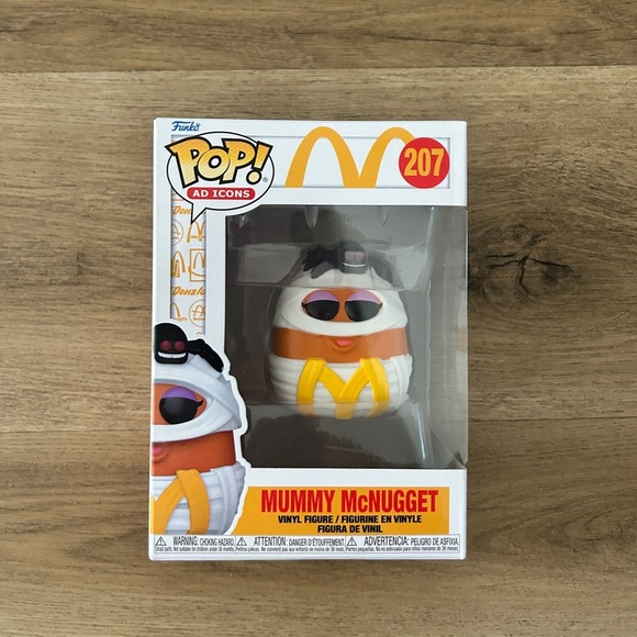 Mummy McNugget (#207) - Funko Pop! McDonald’s Halloween Edition- NEW - Picture 1 of 6